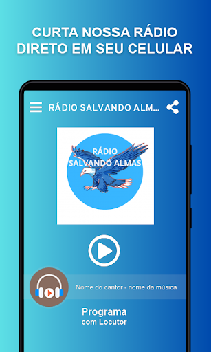 Android application RÁDIO SALVANDO ALMAS screenshort