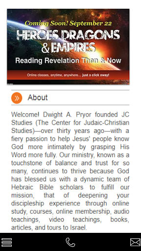 Android application JC Studies screenshort