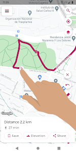 Just Draw It! - Route planner Unknown
