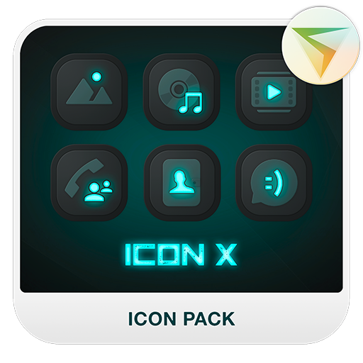 X AQUA Icon Pack logo
