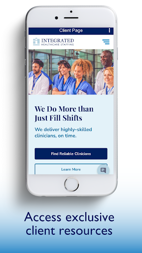 Integrated Client Portal App Screen 2