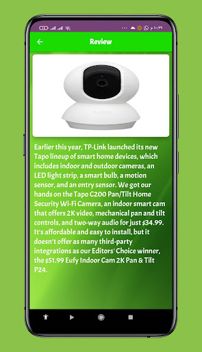 Tapo C200 WiFi IP Camera guide Screen 3