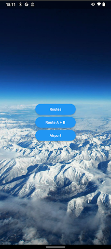 Android application Flight Routes / Flight Plan screenshort