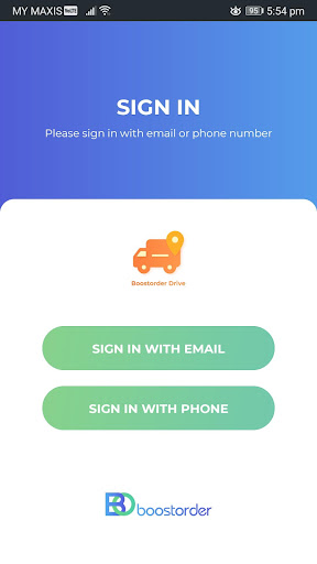 Boostorder Drive Screen 2