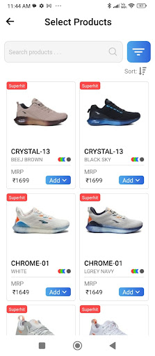 Salestrack by Asian footwears