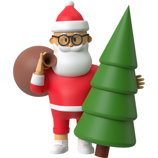 Christmas Stickers for Watsup logo
