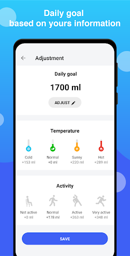 Screenshot of Water Tracker : Drink Reminder