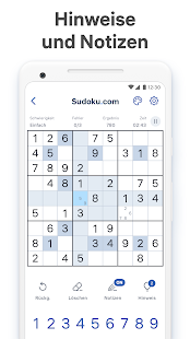 Sudoku.com: klassisches Sudoku Screenshot