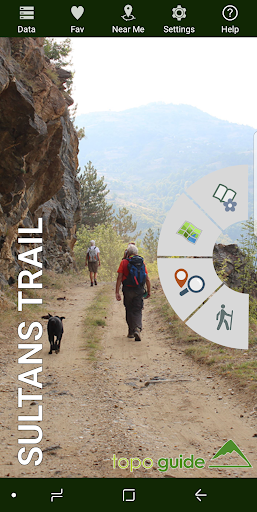 Android application Sultans Trail screenshort