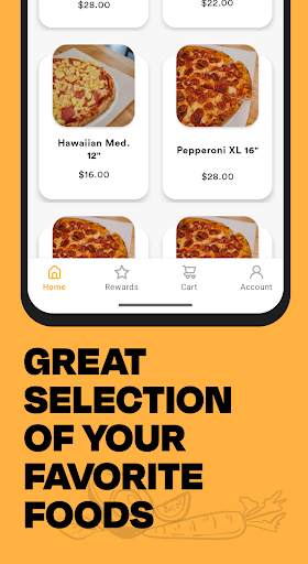 Screenshot of Southpaws Pizza