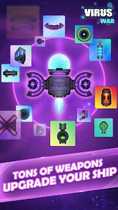 Virus War – Space Shooting Game Mod Apk 1.8.7 (Unlimited Money) 7