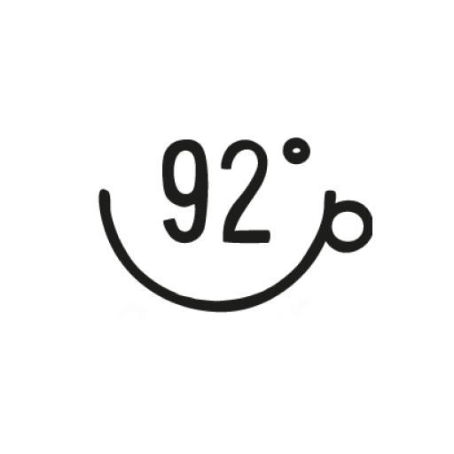 92 Degrees logo