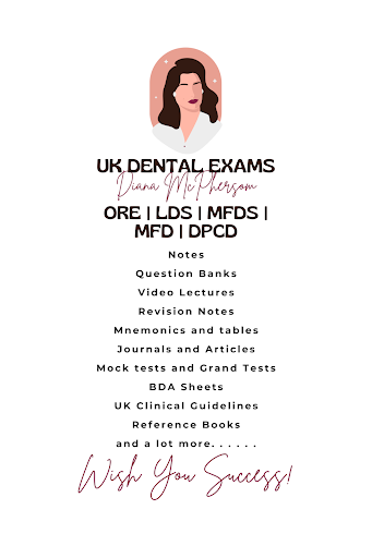 Android application UK Dental Exams screenshort