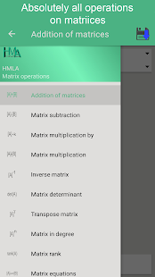 Matrix operations premium Screenshot