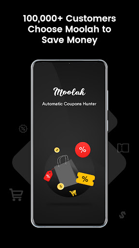 Android application Moolah-Automatic Coupon Hunter screenshort