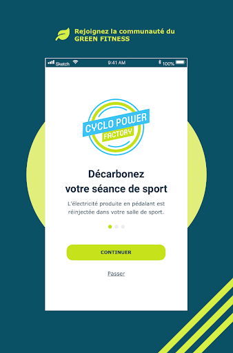Android application Cyclo Power Factory screenshort