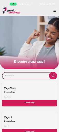 Partiu Emprego Screen 2