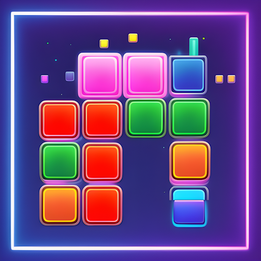 Block Puzzle - Neon Lights