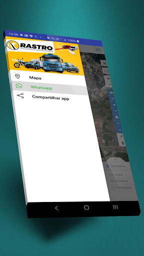 Android application Rastro Soluções em Rastreament screenshort