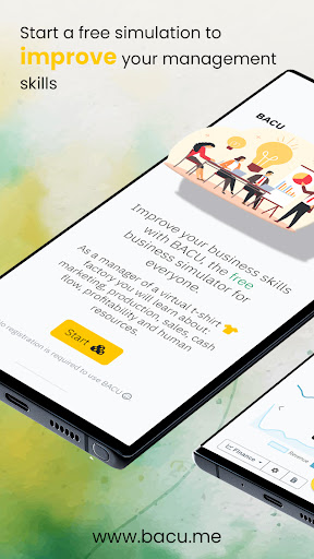 Android application Bacu - Business Simulator screenshort
