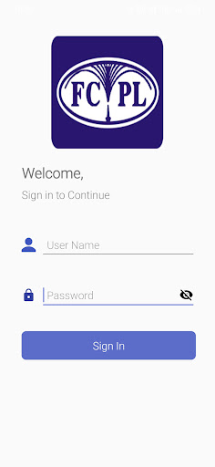 Android application Fountain Chits Employee screenshort