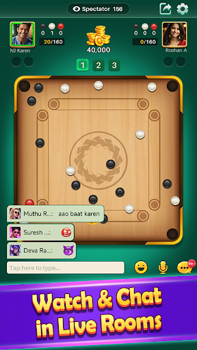 Android application Carrom League: Friends Online screenshort