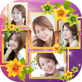 Flower Frame Photo Collages icon