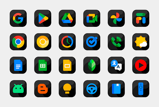 Bastis Black - Icon Pack Screen 2