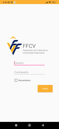 Android application Intranet FFCV screenshort