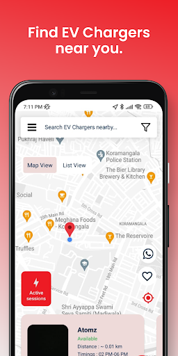 Android application Atomz Power screenshort