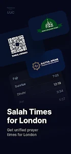 London Salah Timetable