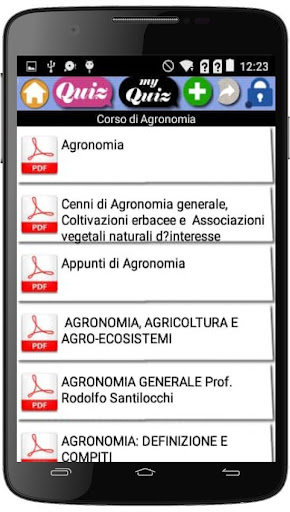 Corso di Agronomia Screen 3