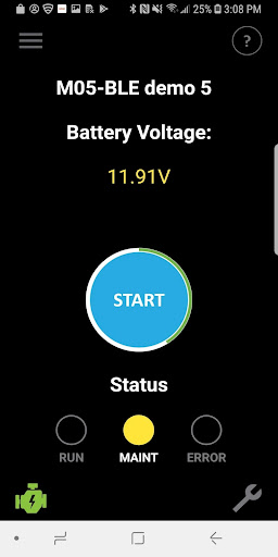 uSTART ® Screen 2