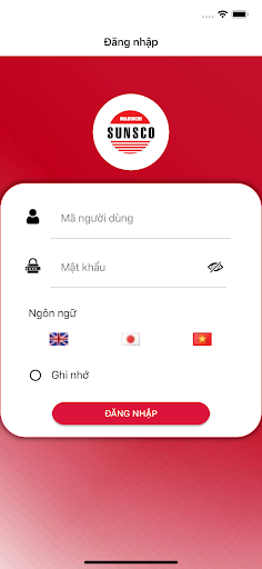 Android application SUNSCO screenshort