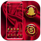 Red Silk Launcher Theme icon