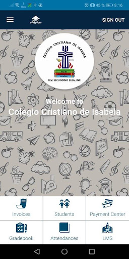 Android application Colegio Cristiano de Isabela M screenshort