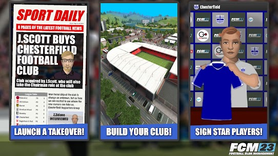 FCM23 Soccer Club Management MOD APK 1.2.6 3