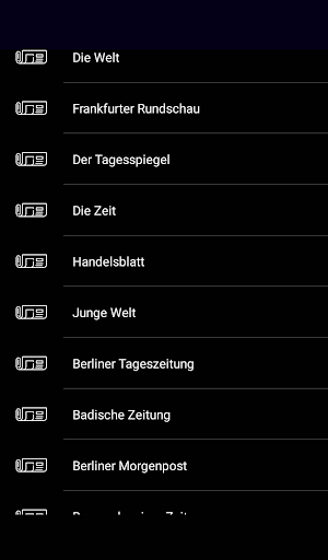 Deutsche Zeitungen Screen 2