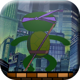 Jumping Ninja turtle icon