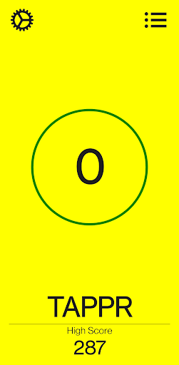 Android application Tappr! screenshort