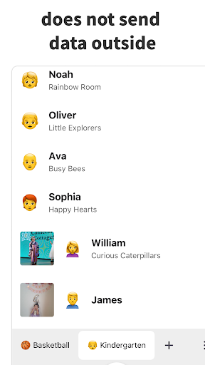 Screenshot of Name List - Remember the name