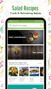 Salad Recipes  Screenshots 1