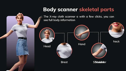 Xray Body Scanner Camera