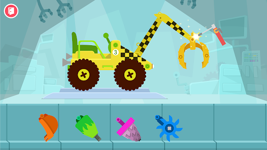 恐龍挖掘機 - 兒童益智遊戲軟件