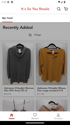 Android application It's So You Resale screenshort