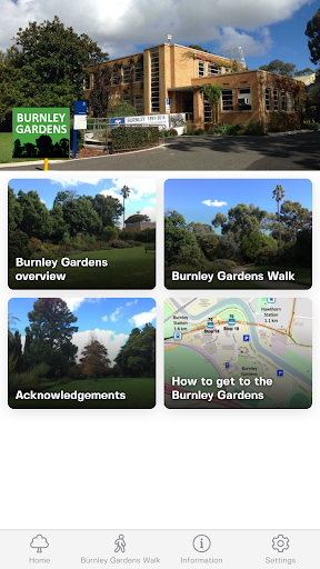 Android application Burnley Gardens Walk screenshort