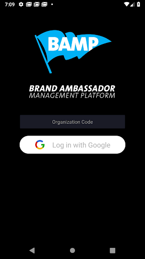 Android application BAMP.IO screenshort