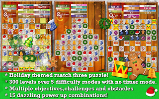 Holiday Drops - Match 3 puzzle - Screenshot 1