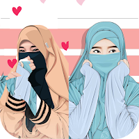 Muslim Cartun Girls DPZ Wallpaper Profile Picture