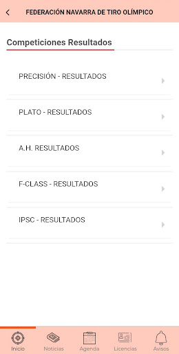 Fed. Navarra Tiro Olímpico Screen 2